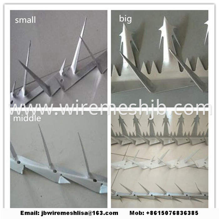 Powder Coated And Galvanized Wall Spike